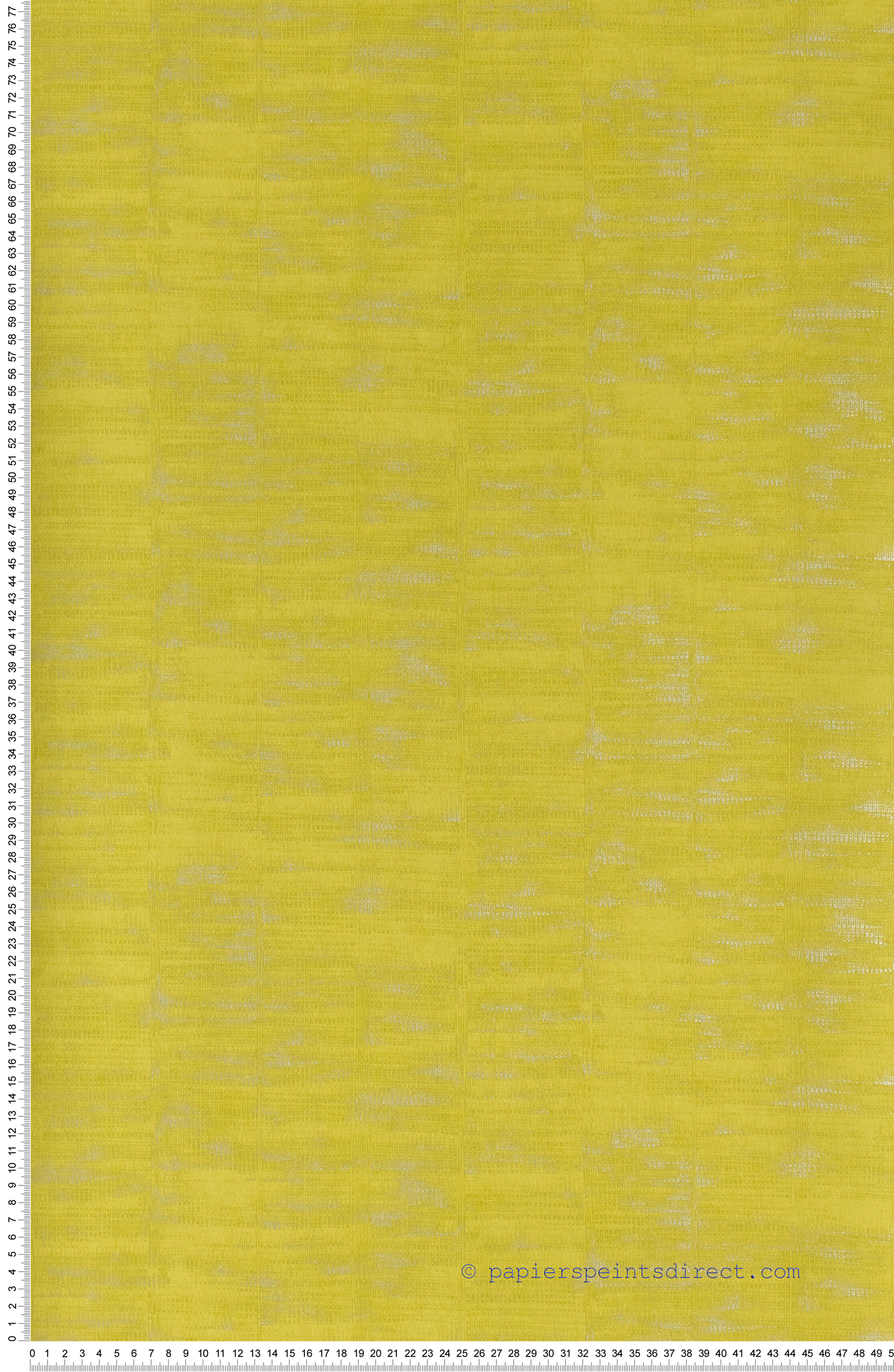 Uni Jaune Or Papier Peint Amazing De Casadéco